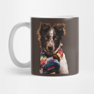 Scarf Dog Mug